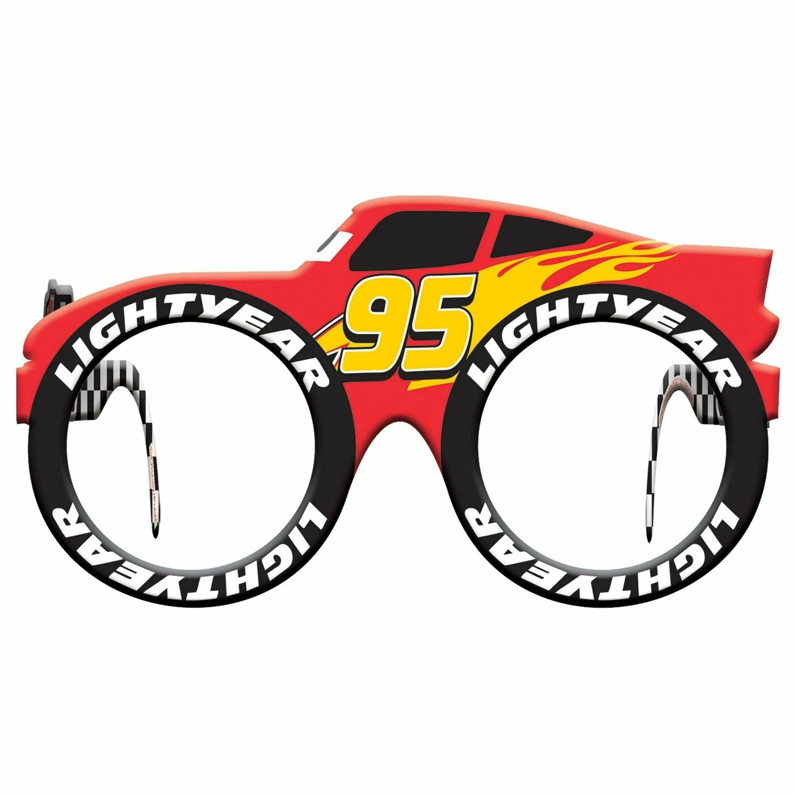 Amscan BIRTHDAY: JUVENILE Disney/Pixar Cars 3 Deluxe Wearable Glasses