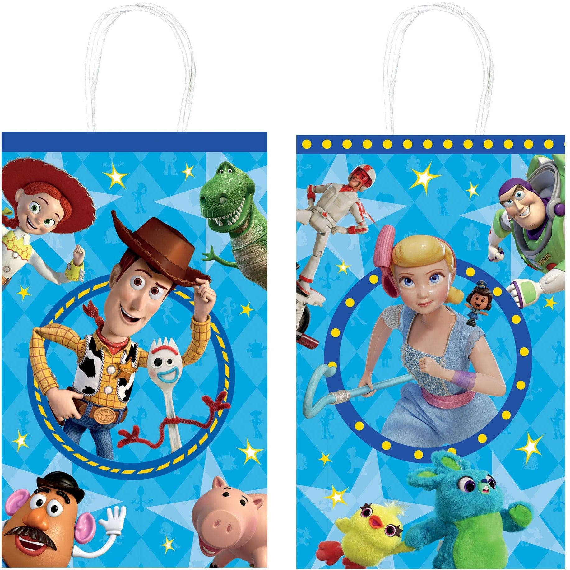 Amscan BIRTHDAY: JUVENILE ©Disney/Pixar Toy Story 4 Printed Paper Kraft Bags
