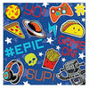 Amscan BIRTHDAY: JUVENILE Epic Party Lunch Napkins 16ct