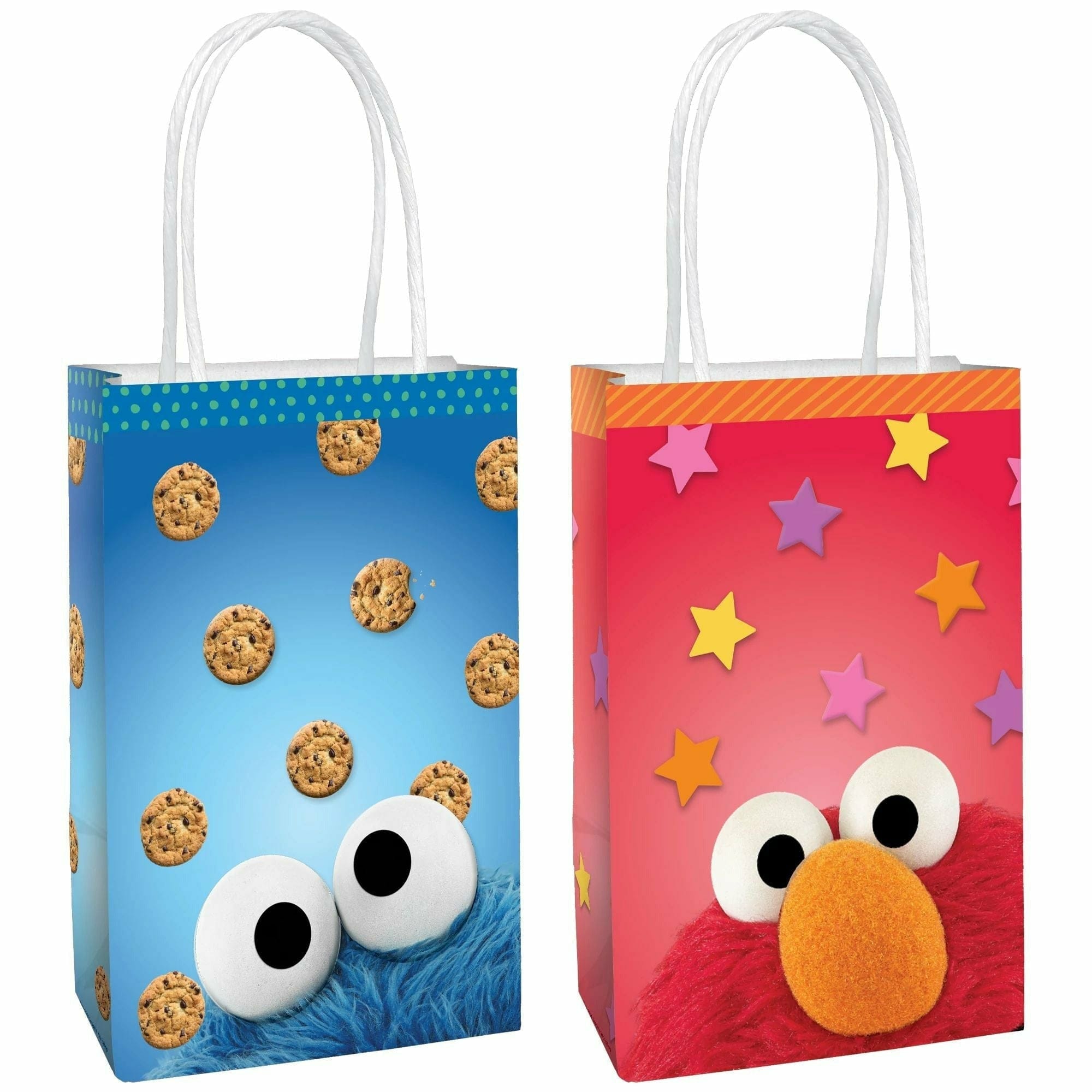 Amscan BIRTHDAY: JUVENILE Everyday Sesame Street Create Your Own Bags
