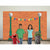 Amscan BIRTHDAY: JUVENILE Everyday Sesame Street Personalized Backdrop Kit