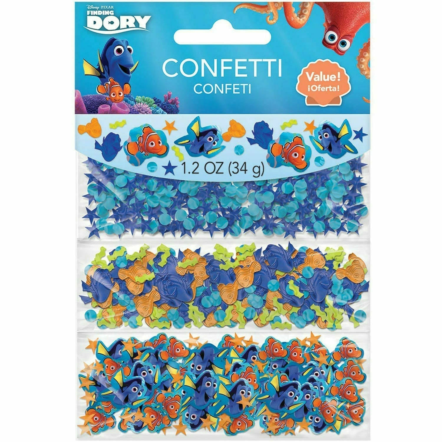Amscan BIRTHDAY: JUVENILE Finding Dory Confetti