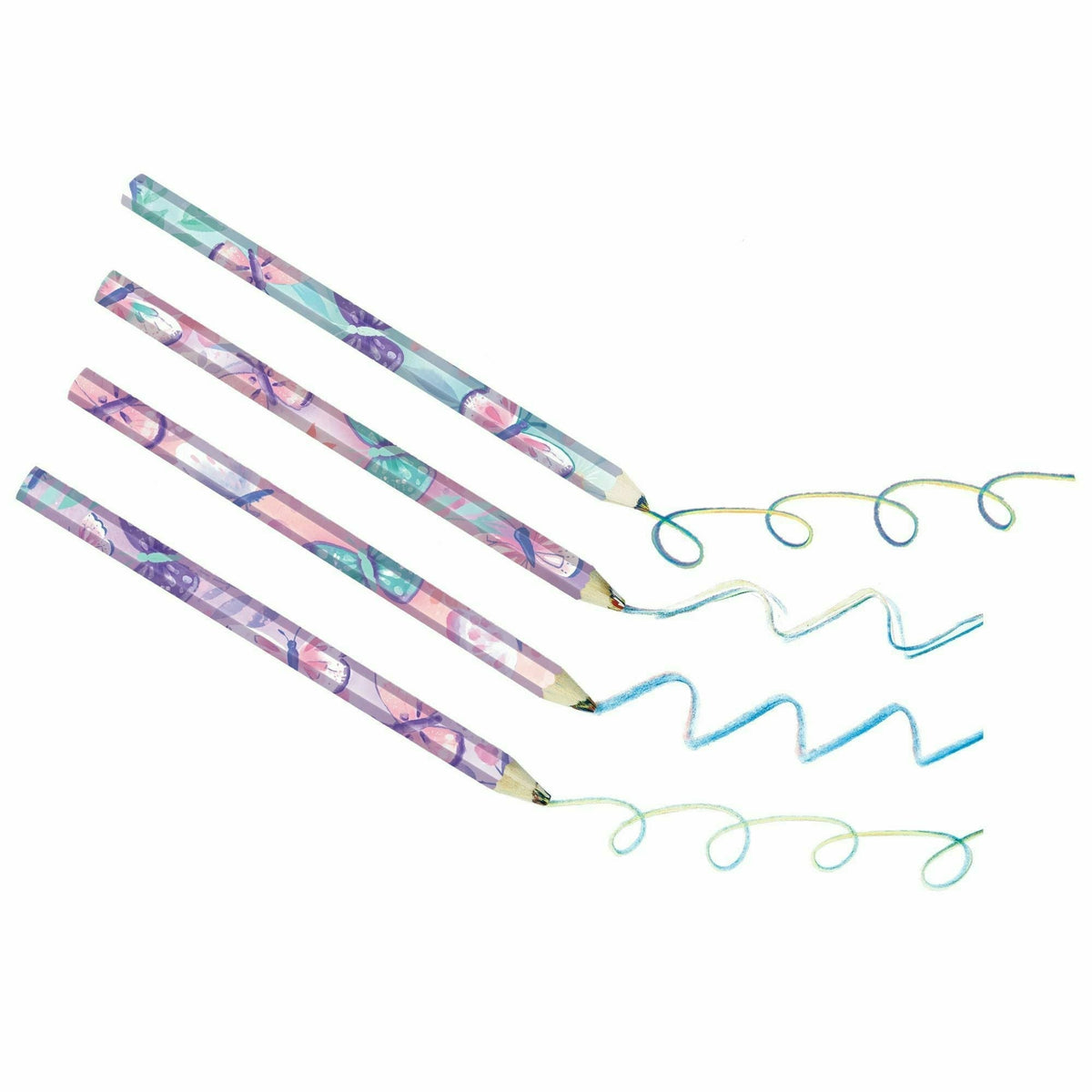 Amscan BIRTHDAY: JUVENILE Flutter Multi Color Pencils