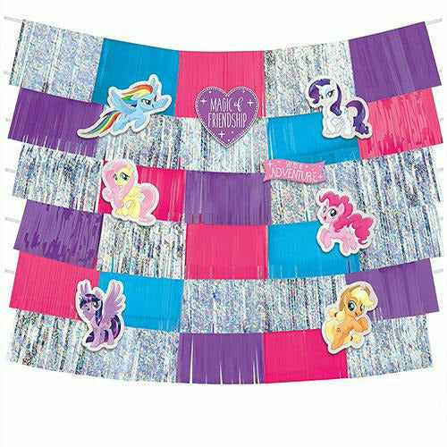 Amscan BIRTHDAY: JUVENILE Friendship Adventures My Little Pony Backdrop Kit