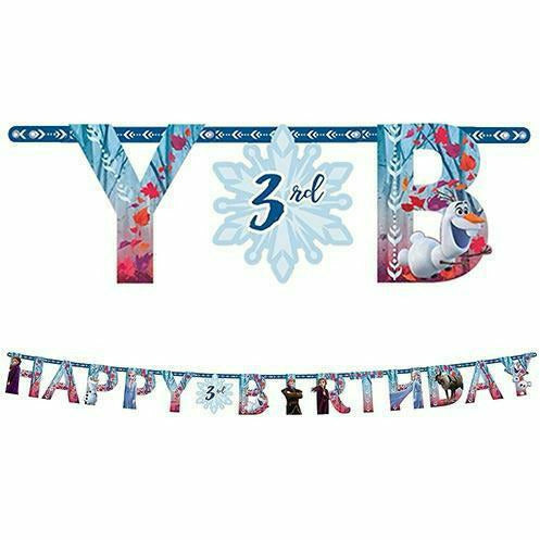 Amscan BIRTHDAY: JUVENILE Frozen 2 Birthday Banner Kit