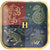 Amscan BIRTHDAY: JUVENILE Harry Potter Hogwarts United 9" Metallic Square Plates