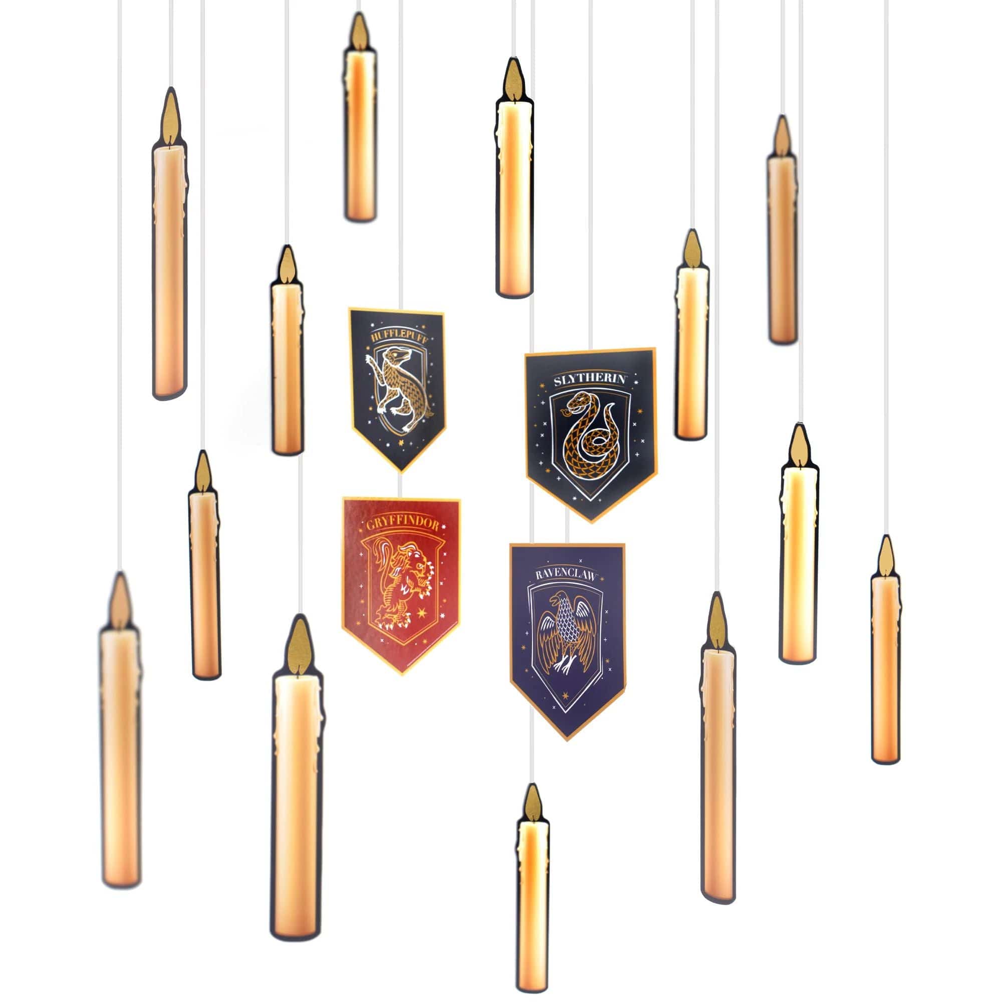 Amscan BIRTHDAY: JUVENILE Harry Potter Hogwarts United Hanging Paper Decorations