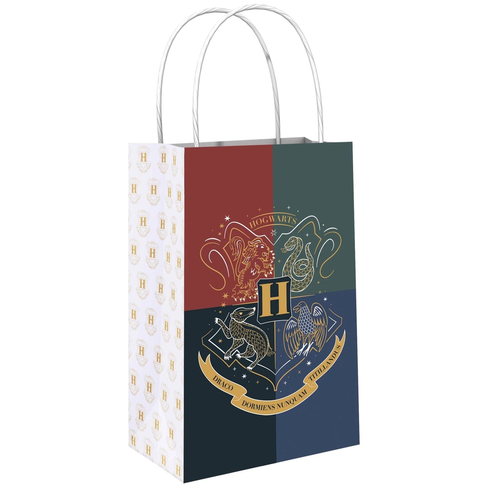 Amscan BIRTHDAY: JUVENILE Harry Potter Hogwarts United Kraft Paper Bags