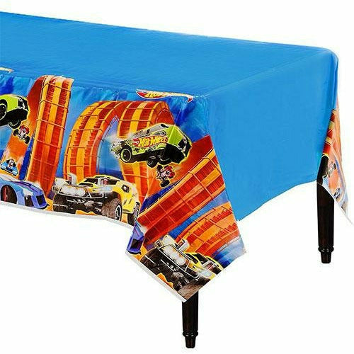 Amscan BIRTHDAY: JUVENILE Hot Wheels Table Cover