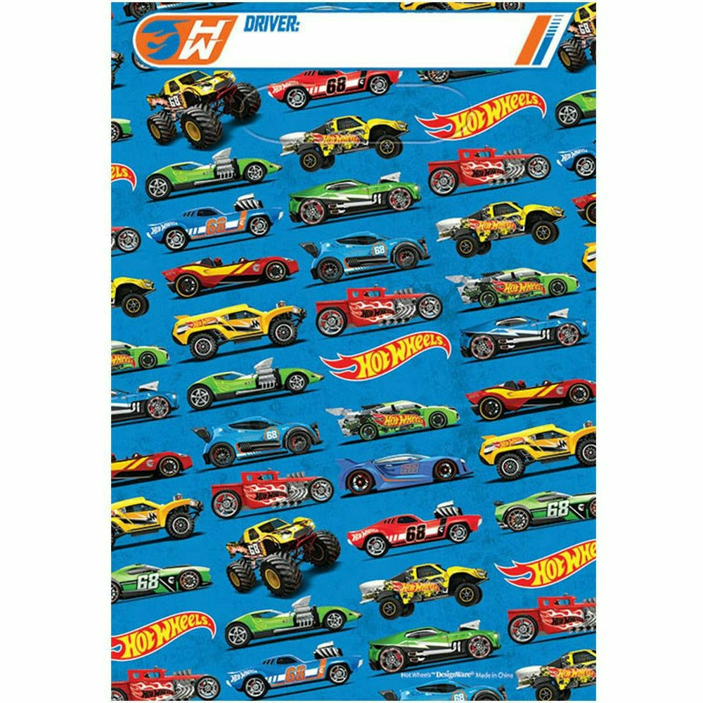 Amscan BIRTHDAY: JUVENILE Hot Wheels Wild Racer Folded Loot Bags