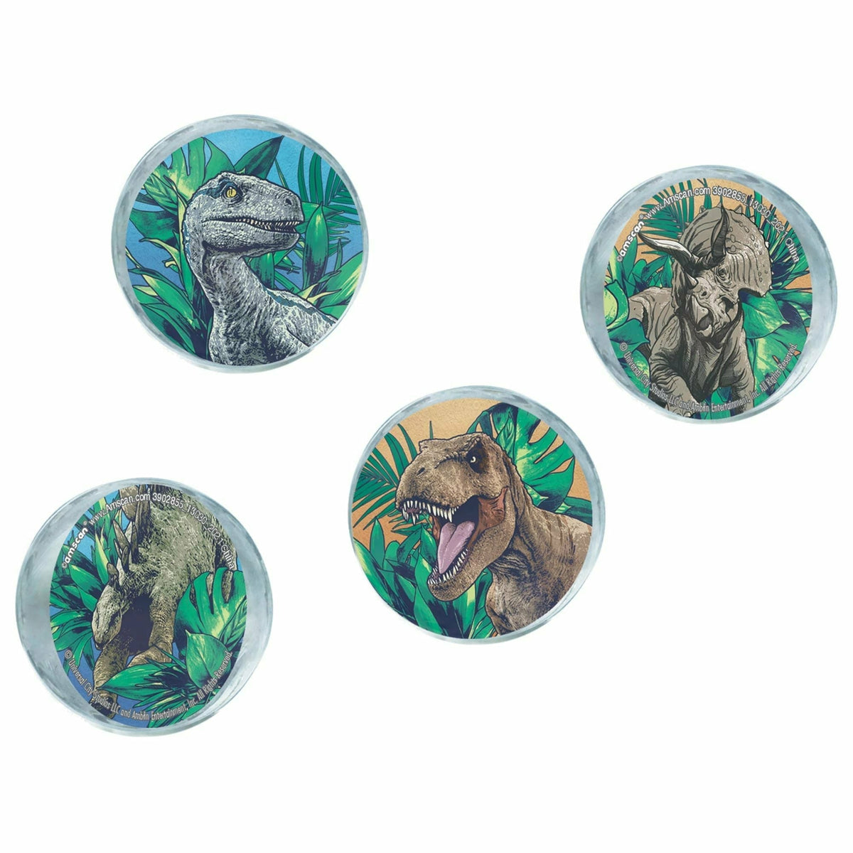 Amscan BIRTHDAY: JUVENILE Jurassic World Into the Wild Bounce Balls