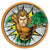 Amscan BIRTHDAY: JUVENILE Justice League Heroes Unite 9" Round Plates - Aquaman