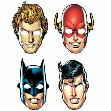 Amscan BIRTHDAY: JUVENILE JUSTICE LEAGUE MASKS