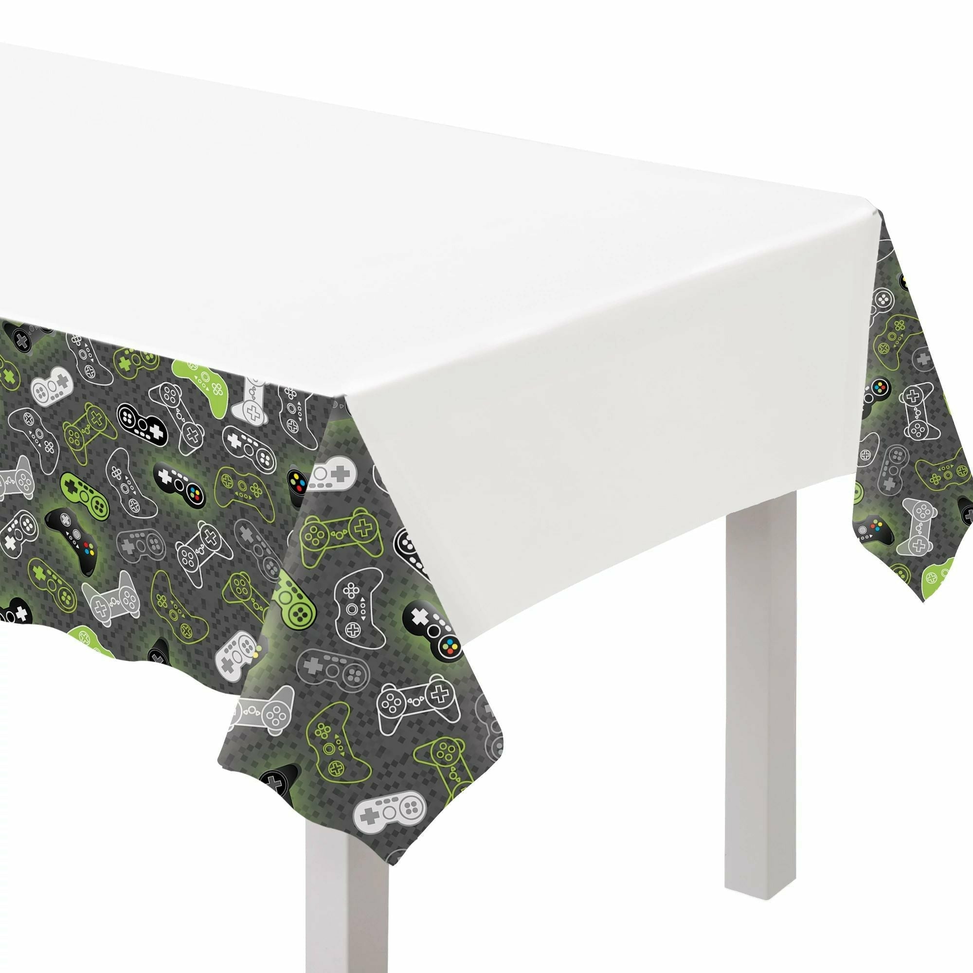 Amscan BIRTHDAY: JUVENILE Level Up Plastic Table Cover