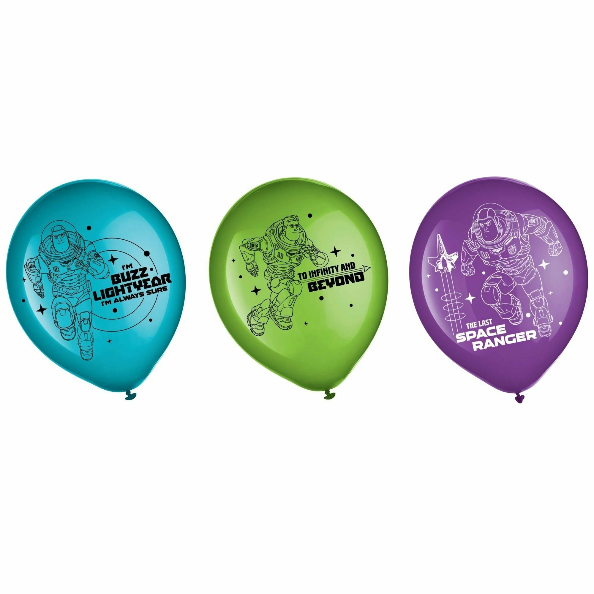 Amscan BIRTHDAY: JUVENILE Lightyear Latex Balloons