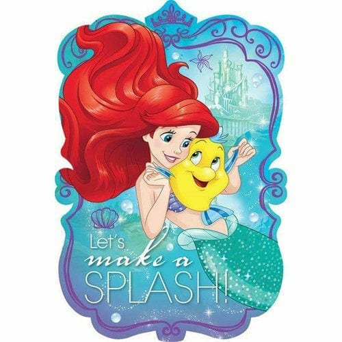 Amscan BIRTHDAY: JUVENILE Little Mermaid Dream Invitations