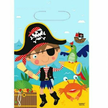 Amscan BIRTHDAY: JUVENILE LITTLE PIRATE LOOT BAGS