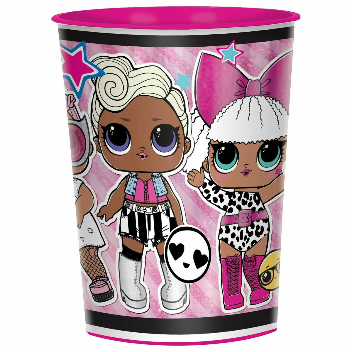 Amscan BIRTHDAY: JUVENILE LOL Surprise, Together 4 Eva! Metallic Favor Cup