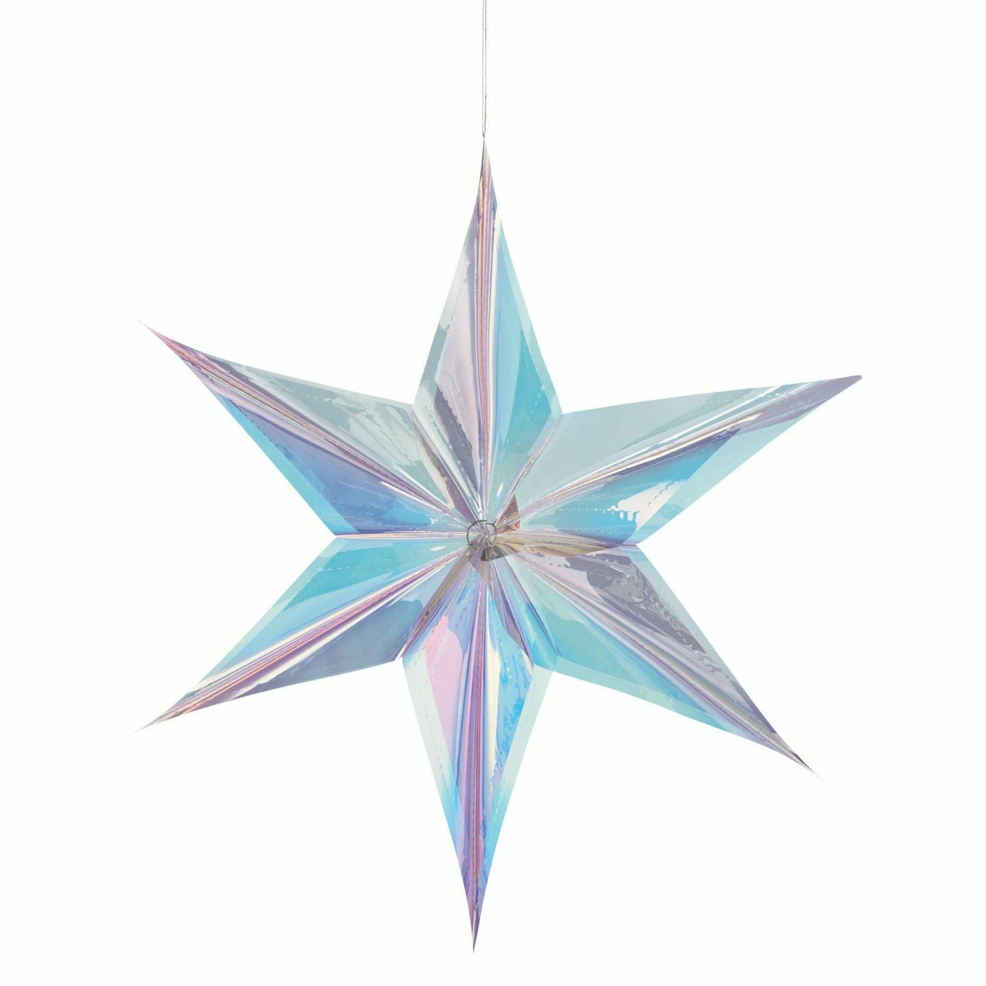 Amscan BIRTHDAY: JUVENILE Luminous Iridescent Hanging Foil Star
