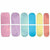 Amscan BIRTHDAY: JUVENILE Magical Rainbow Nail Stickers 12ct