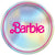 Amscan BIRTHDAY: JUVENILE Malibu Barbie 9" Round Metallic Plates