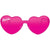 Amscan BIRTHDAY: JUVENILE Malibu Barbie Heart Shaped Glasses