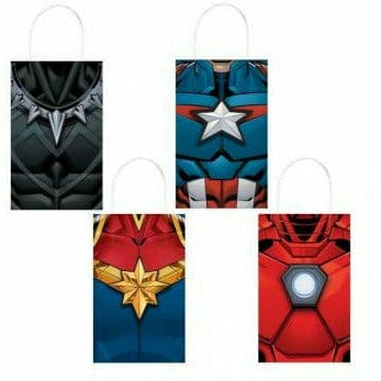 Amscan BIRTHDAY: JUVENILE Marvel Powers Unite Create Your Own Favor Bag Kit 8ct
