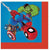 Amscan BIRTHDAY: JUVENILE Marvel Super Hero Adventures Lunch Napkins 16ct
