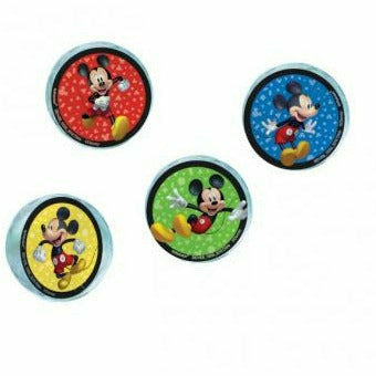 Amscan BIRTHDAY: JUVENILE Mickey Mouse Bounce Balls 4ct
