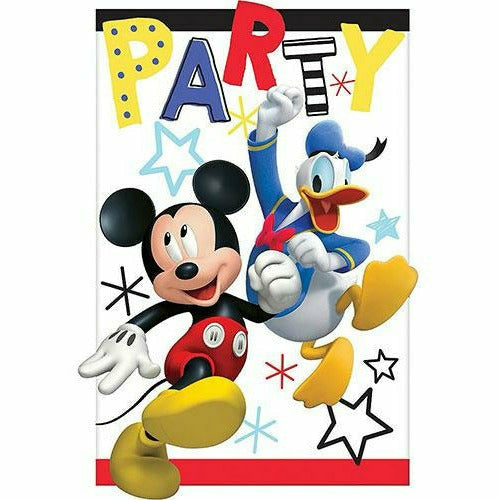 Amscan BIRTHDAY: JUVENILE Mickey Mouse Invitations 8ct
