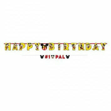 Amscan BIRTHDAY: JUVENILE Mickey Mouse Letter Banner Kit