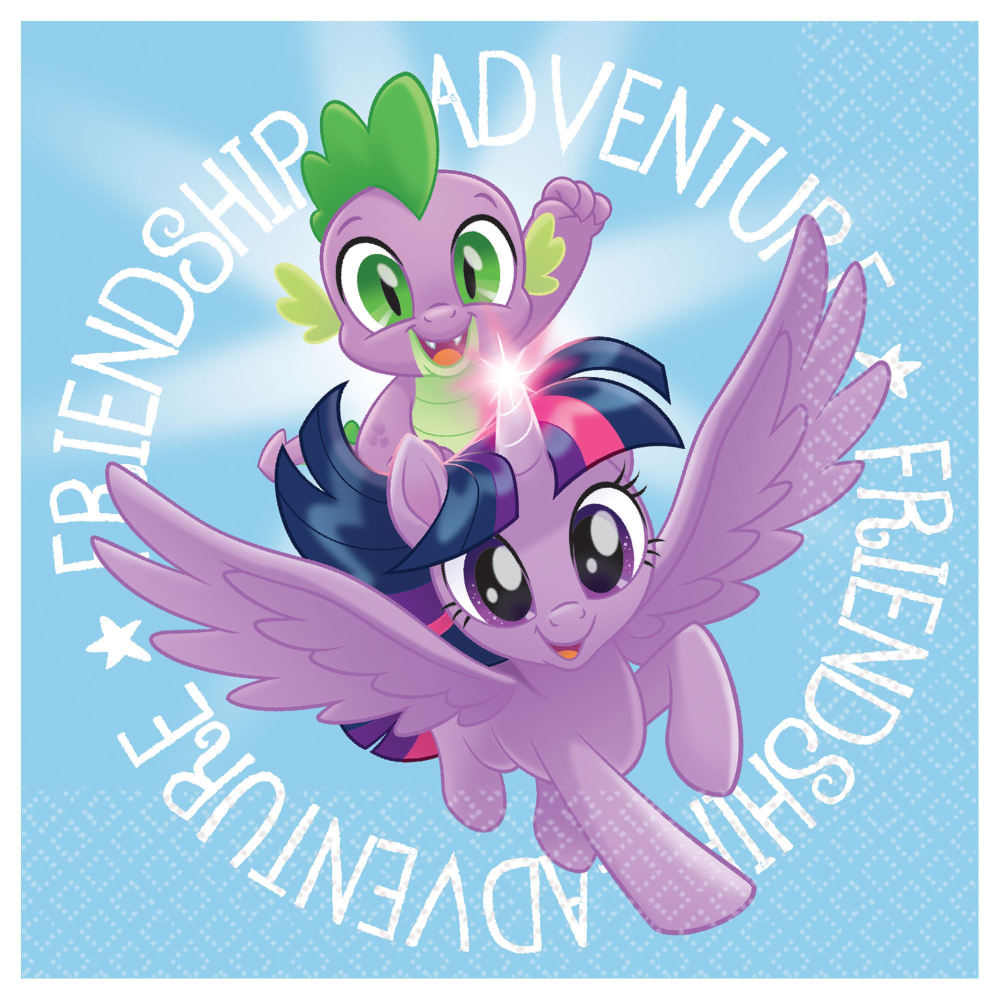 Amscan BIRTHDAY: JUVENILE My Little Pony Friendship Adventures™ Beverage Napkins