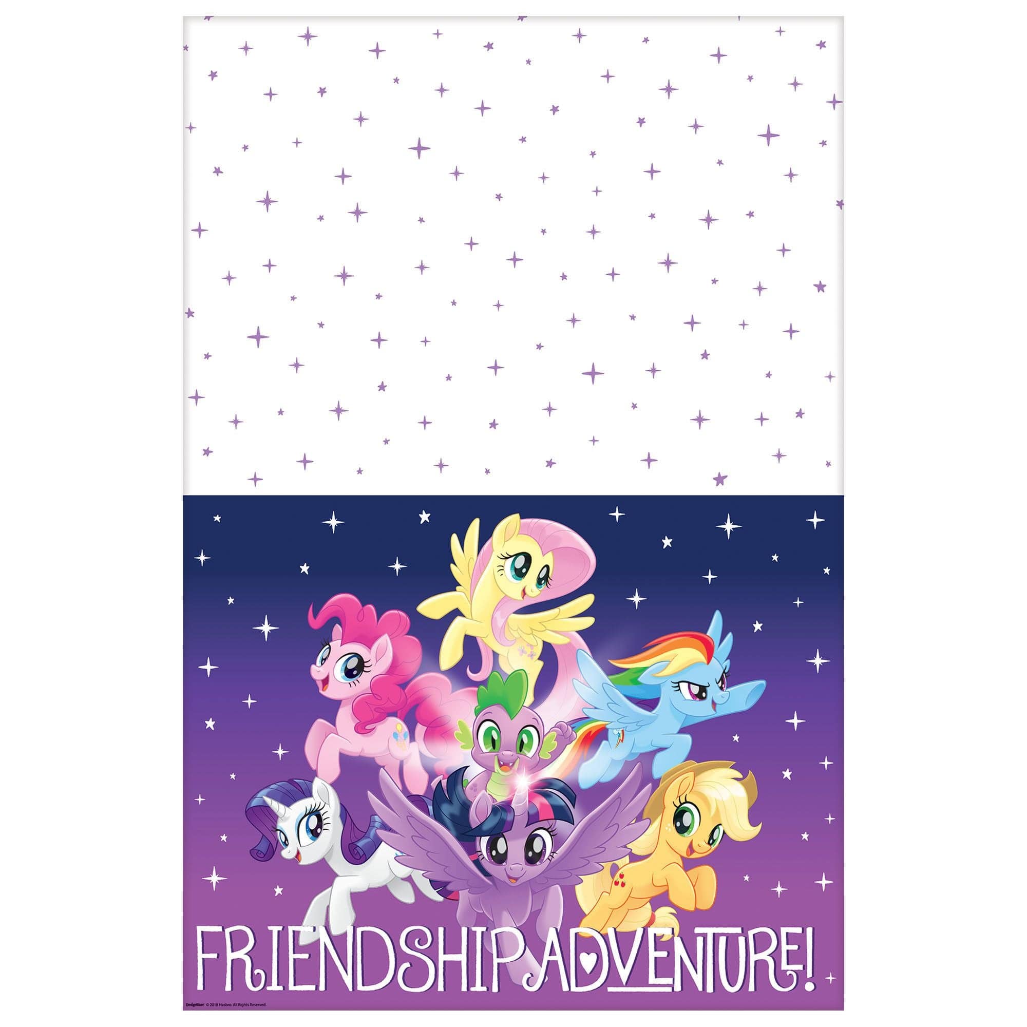 Amscan BIRTHDAY: JUVENILE My Little Pony Friendship Adventures™ Plastic Table cover
