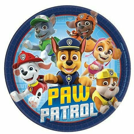 Amscan BIRTHDAY: JUVENILE PAW Patrol Adventures Dessert Plates 8ct