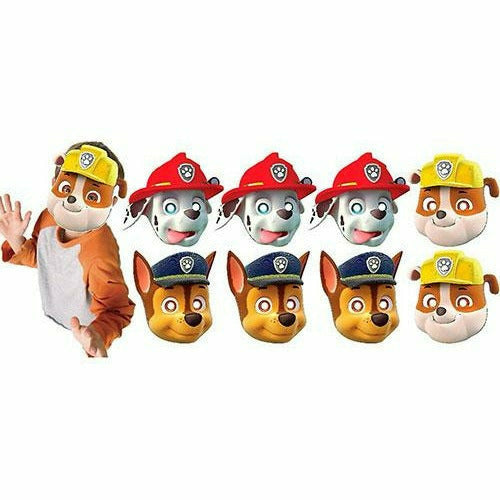 Amscan BIRTHDAY: JUVENILE PAW Patrol Masks 8ct