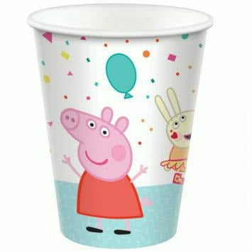 Amscan BIRTHDAY: JUVENILE Peppa Pig Confetti Party 9 oz. Cup