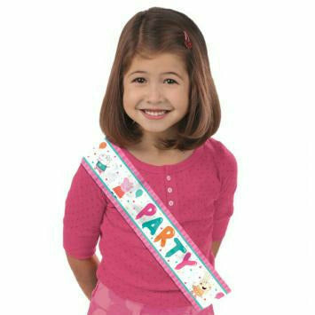 Amscan BIRTHDAY: JUVENILE Peppa Pig Confetti Party Fabric Sash