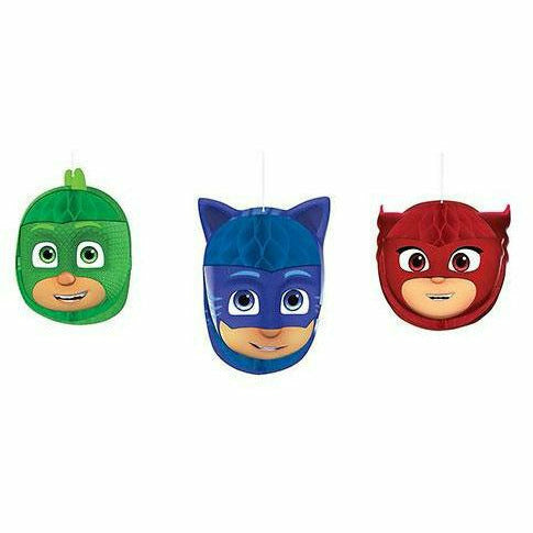 Amscan BIRTHDAY: JUVENILE PJ Masks Honeycomb Balls 3ct