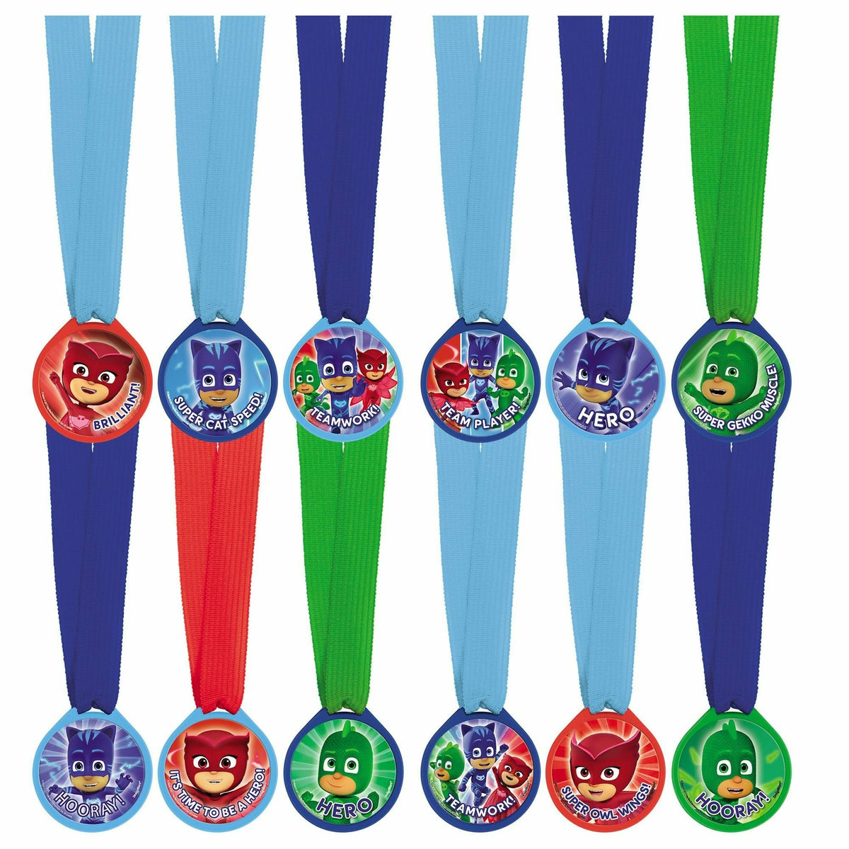 Amscan BIRTHDAY: JUVENILE PJ Masks Mini Award Medals