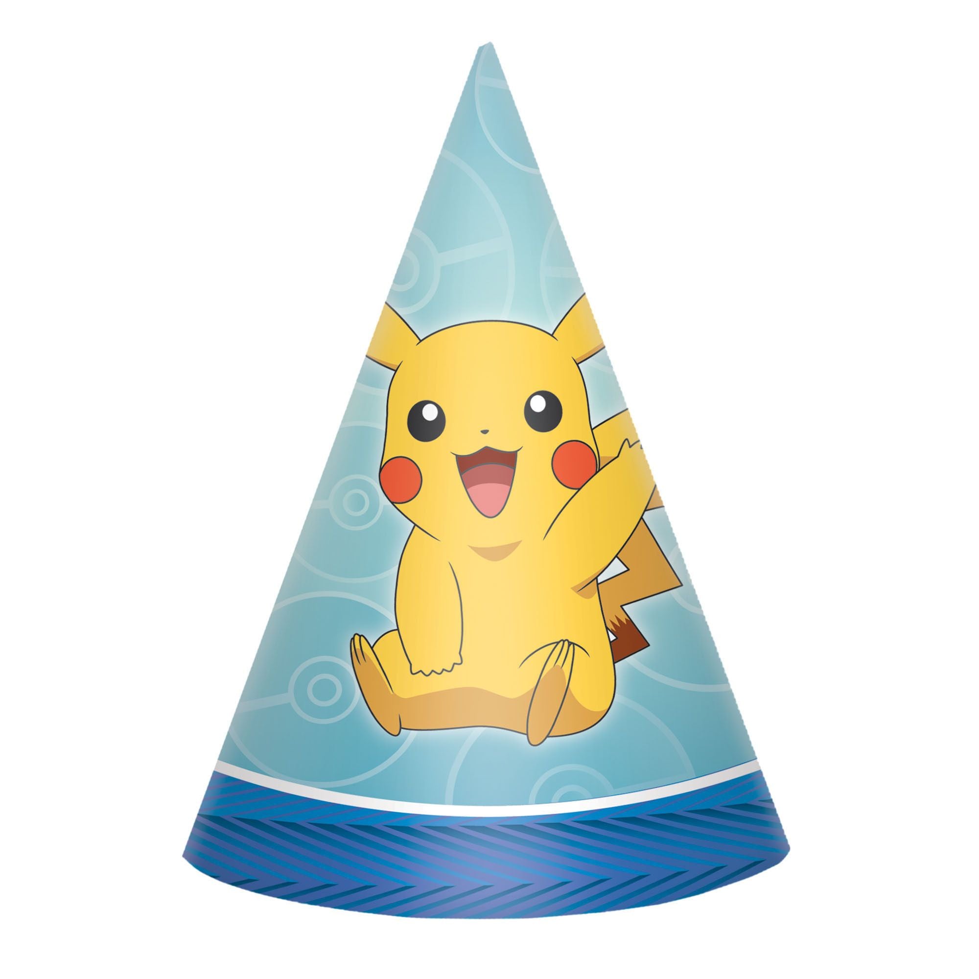Amscan BIRTHDAY: JUVENILE Pokemon™ Paper Cone Hats