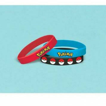 Amscan BIRTHDAY: JUVENILE Pokemon Wristbands 6ct