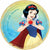 Amscan BIRTHDAY: JUVENILE Princess Snow White Lunch Plates 8ct
