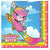 Amscan BIRTHDAY: JUVENILE Rainbow Butterfly Unicorn Kitty Lunch Napkins 16ct