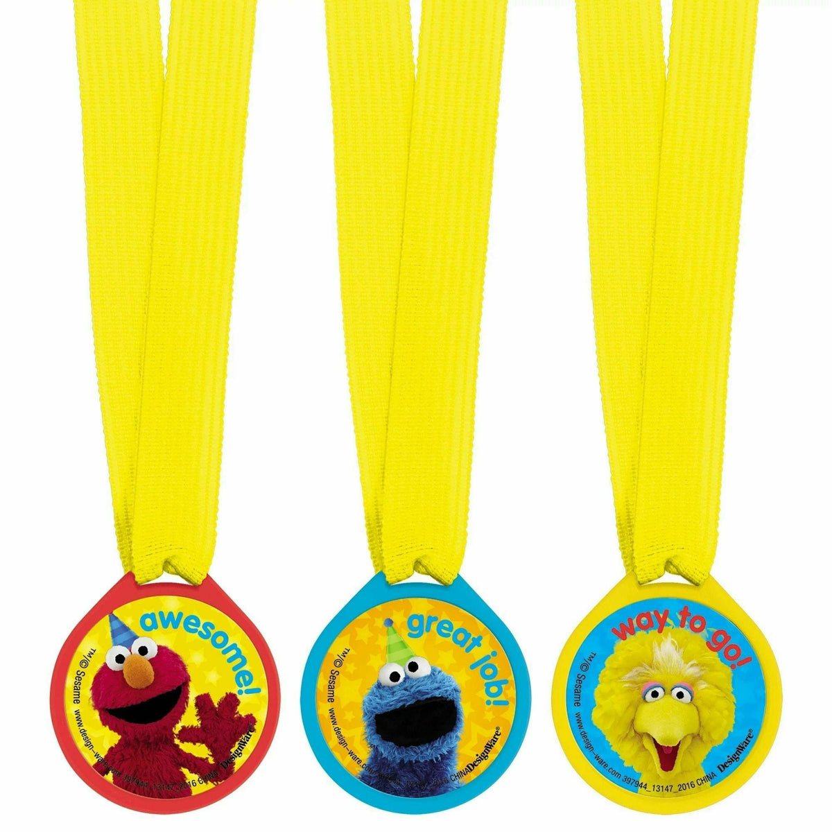 Amscan BIRTHDAY: JUVENILE Sesame Street Award Medals