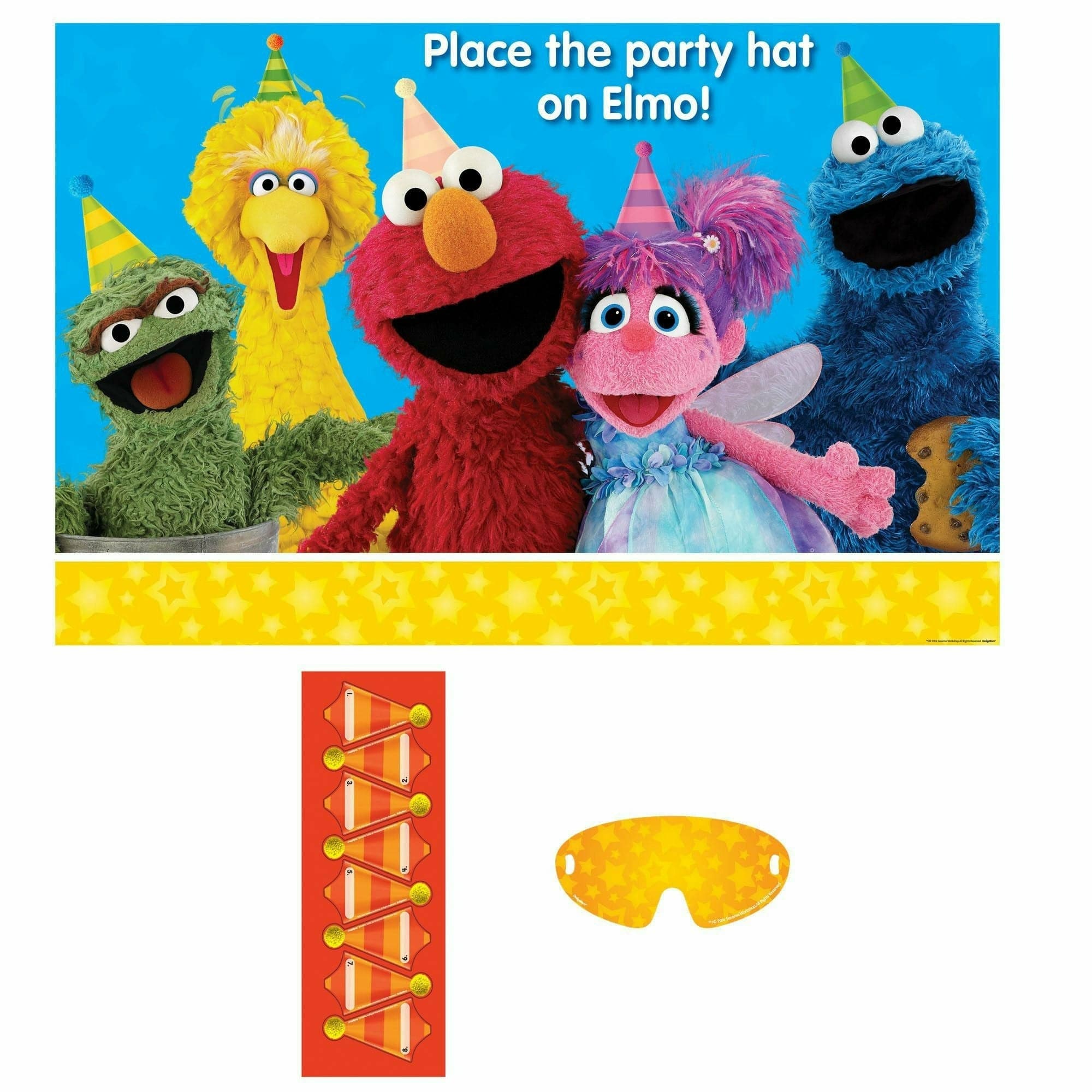 Amscan BIRTHDAY: JUVENILE Sesame Street Party Game