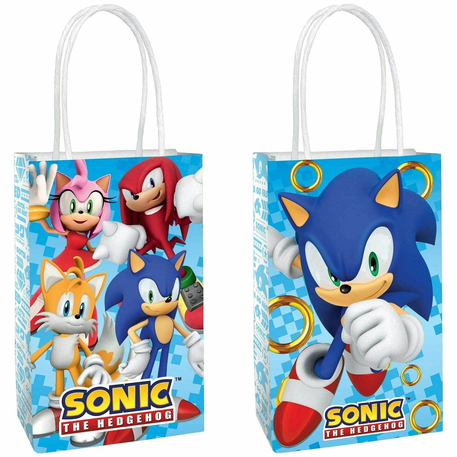 Sonic The Hedgehog Party Pack Seats 8 - Napkins, Plates, and  Cups Sonic The Hedgehog Party Supplies : Home & Kitchen