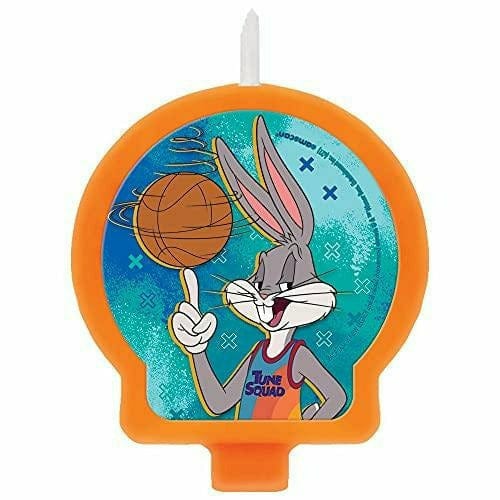 Amscan BIRTHDAY: JUVENILE Space Jam 2 Wax Birthday Candle