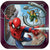 Amscan BIRTHDAY: JUVENILE Spider-Man Webbed Wonder Dessert Plates 8ct