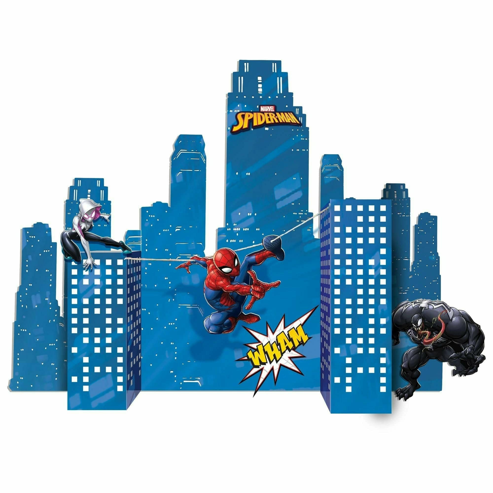 Amscan BIRTHDAY: JUVENILE Spider-Man™ Webbed Wonder Wall Decorating Kit