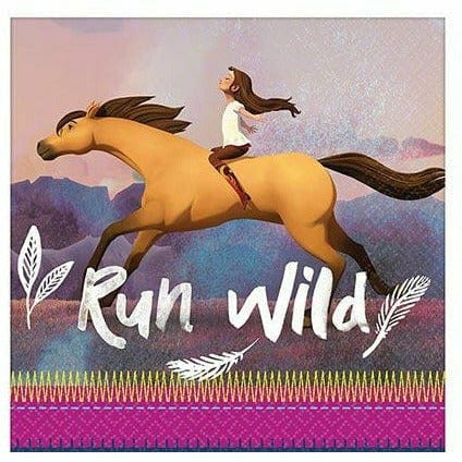 Amscan BIRTHDAY: JUVENILE Spirit Riding Free Lunch Napkins 16ct